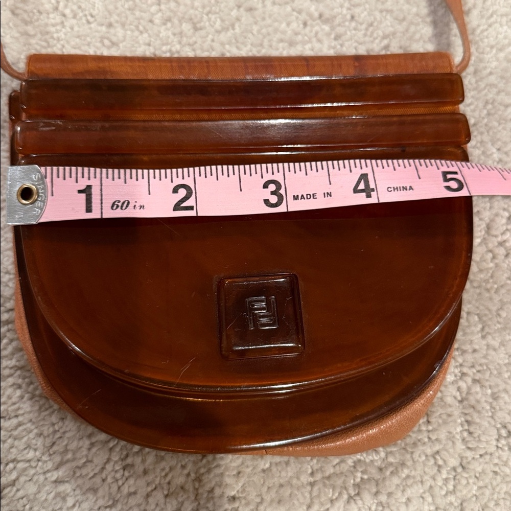 Vintage Fendi Brown Purse - Picture 8 of 10